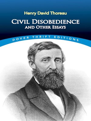 cover image of Civil Disobedience and Other Essays